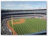 Our view of Yankee Stadium. 